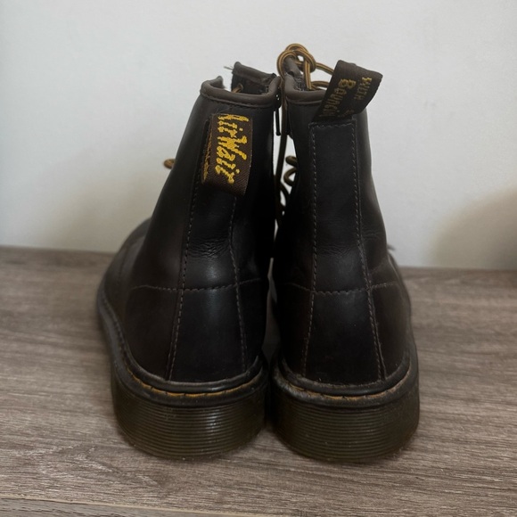 Dr. Martens 1460Y Leather Boots Brown LaceUp Men’s 6 Women’s 7 JY004 SH08V Fall - Picture 3 of 8